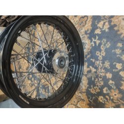 17x6" flg fra crossbones bag. 25mm axel