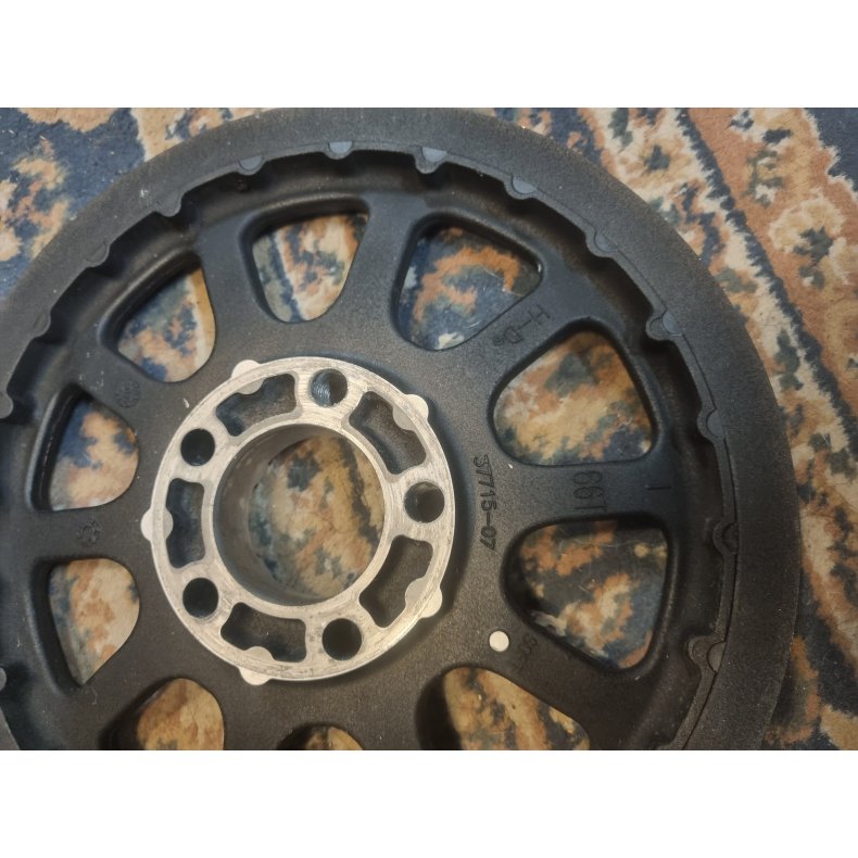 Harley Davidson OEM Belt Pulley #37715-07. .66 tooth 7/8 .