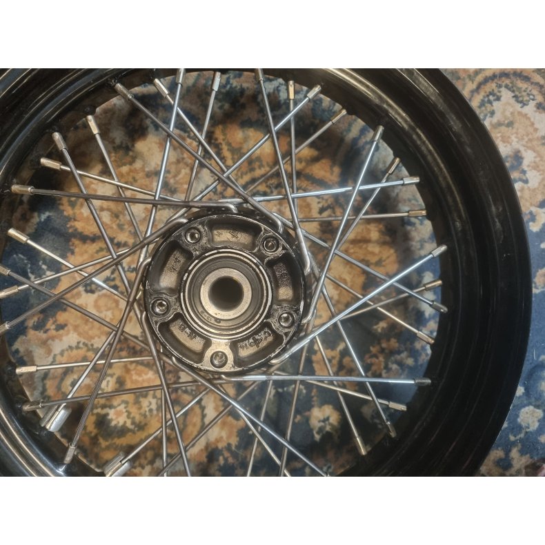 3,0 16" flg 3/4 axel, forhjul fra crossbones 