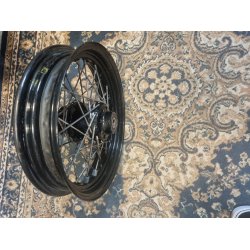 3,0 16" flg 3/4 axel, forhjul fra crossbones 