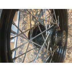 3,0 16" flg 3/4 axel, forhjul fra crossbones 