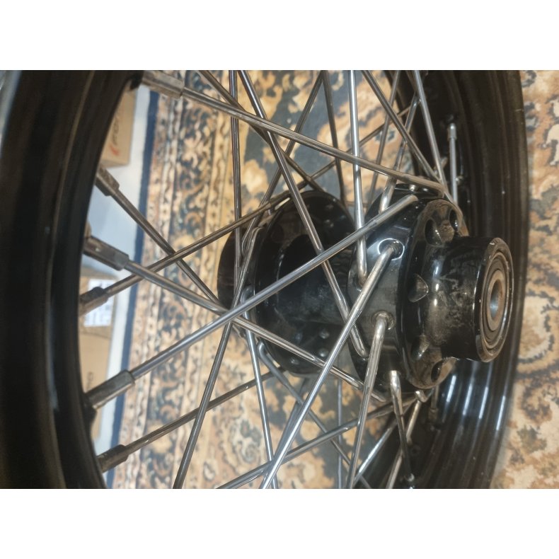 3,0 16" flg 3/4 axel, forhjul fra crossbones 