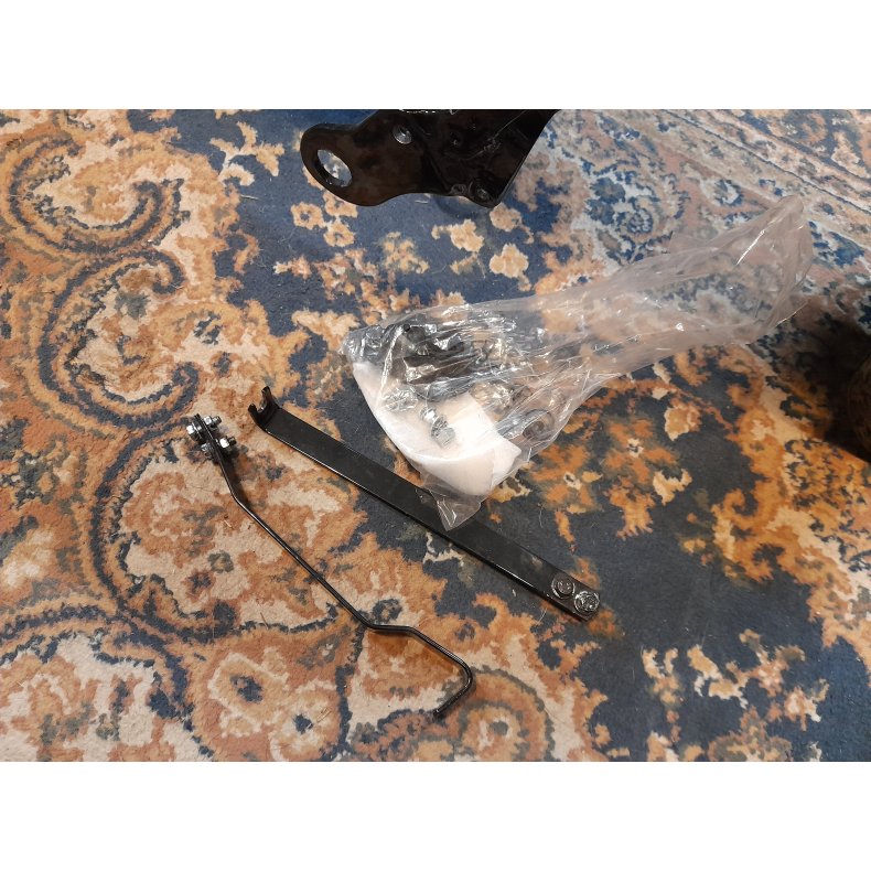 Bagskrm taget af en 2008 softail crossbones