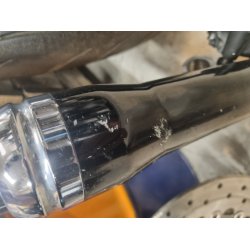 49mm forgaffel fra fatbob fxd.