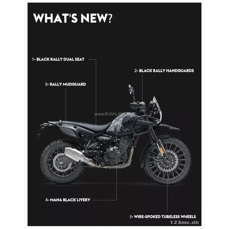 Royal Enfield Himalayan 450 Mana Black