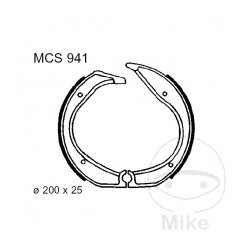 BMW TRW Brake shoes set  mcs941