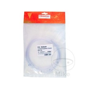 BENZINSLANGE TIL OVERLB  4MM  PER 0,5M