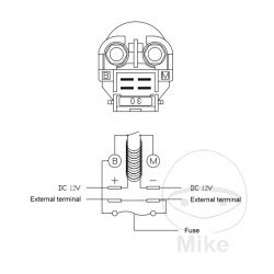 STARTER REL bla HONDA/KAWAZAKI