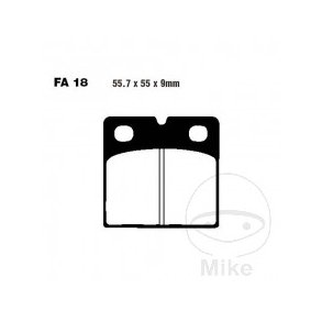 BMW EBC SEMI SINTERED BRAKE PADS