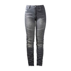 JOHN DOE BETTY BIKER JEANS LIGHT GREY