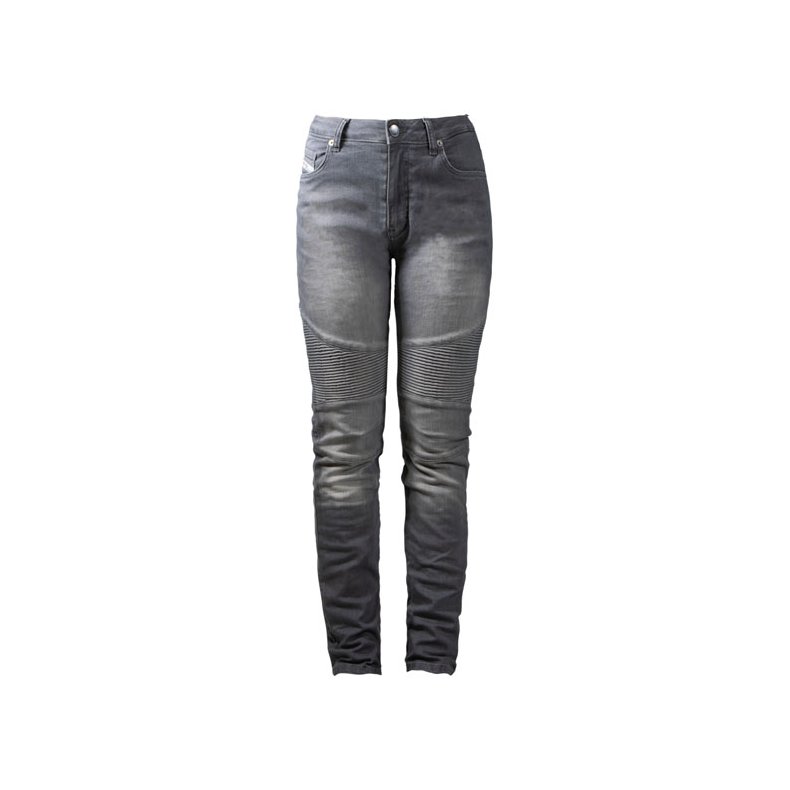JOHN DOE BETTY BIKER JEANS LIGHT GREY