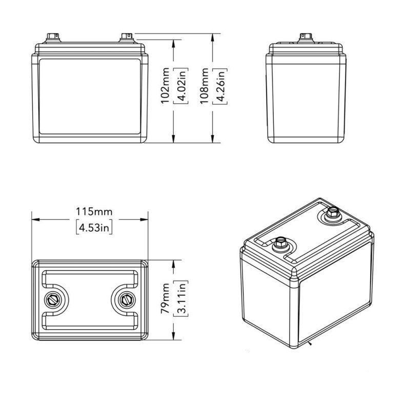 ANTIGRAVITY BATTERI. 12 CELL.