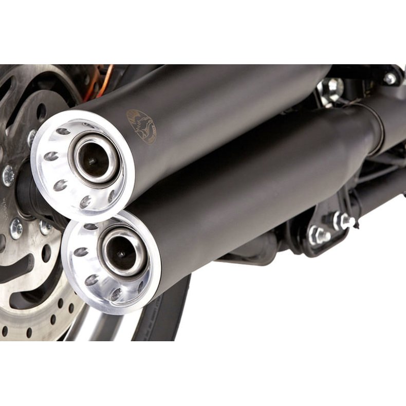 Falcon Double Groove udstdning, E-godkendt. Softail.