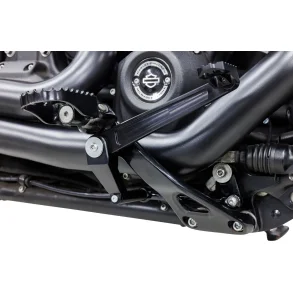 S&S CYCLE Brake Pedal mid-mount Black M8 Softail