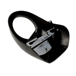 Upper headlamp fly fairing