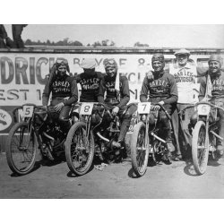 Motorcycle race sweater 100% wool