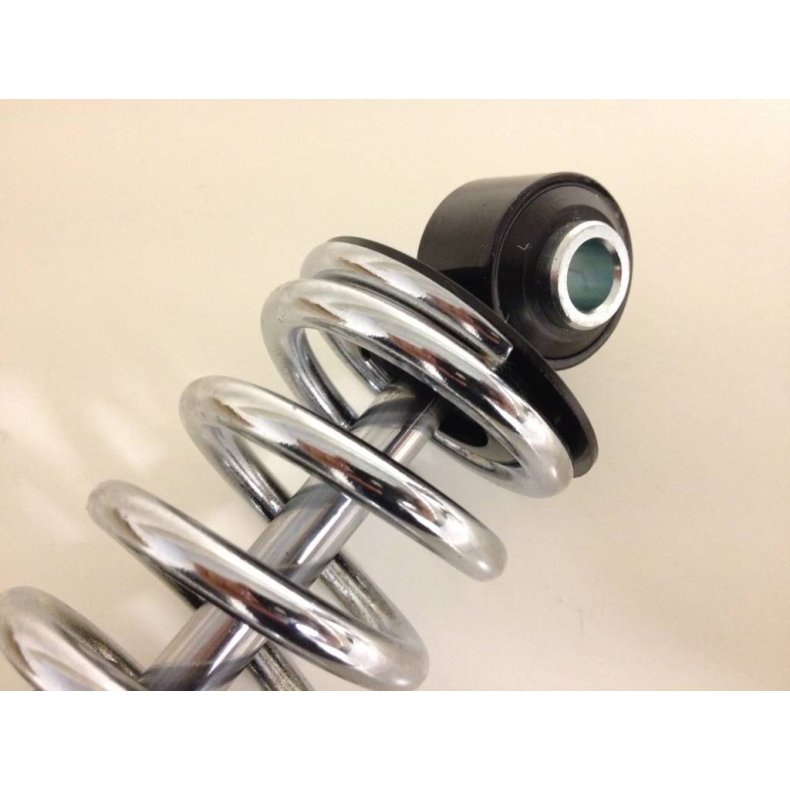 305mm Chrome / Black Cafe Racer Open