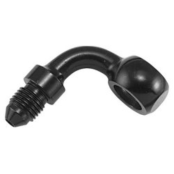 11mm (7/16") BANJO FITTING 90 grader, SORT