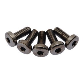 DISC BRAKE REAR HUB MOUNTING BOLT KIT BLACK