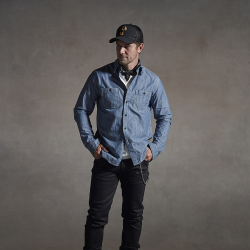 AXLE CHAMBRAY WORKER SHIRT INDIGO