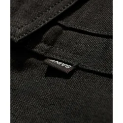 Saint denim vest Black