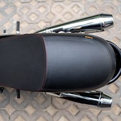 Royal Enfield 1990489 Black Touring Dual Seat for Continental Gt 650