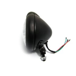 4.75" Bates Style lack Headlight with Bottom Mount