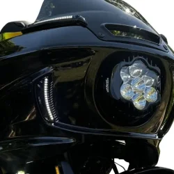 CUSTOM DYNAMICS ECE COMPLIANT SHARK DEMON 2 LED HEADLIGHT FOR LOW RIDER ST