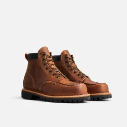 8213- NORWAY MOC� MEN'S 6-INCH BOOT IN COPPER ROUGH &amp; TOUGH LEATHER