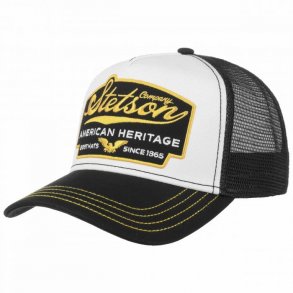 STETSON - AMERICAN HERITAGE TRUCKER CAP BLACK