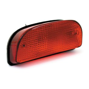 CUSTOM FATBOB TAILLIGHT Red lens. ECE approved. 
