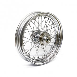 CHROME DUAL FLANGE WHEEL 3.00 X 16