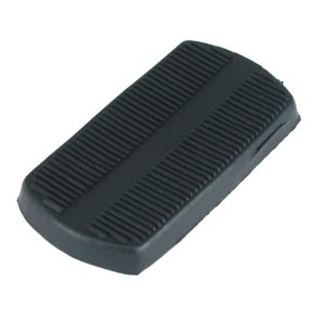 RUBBER PAD, BRAKE PEDAL BLACK  Fits: > 67-84 FL; 80-82 FLT; 86-88 FLST