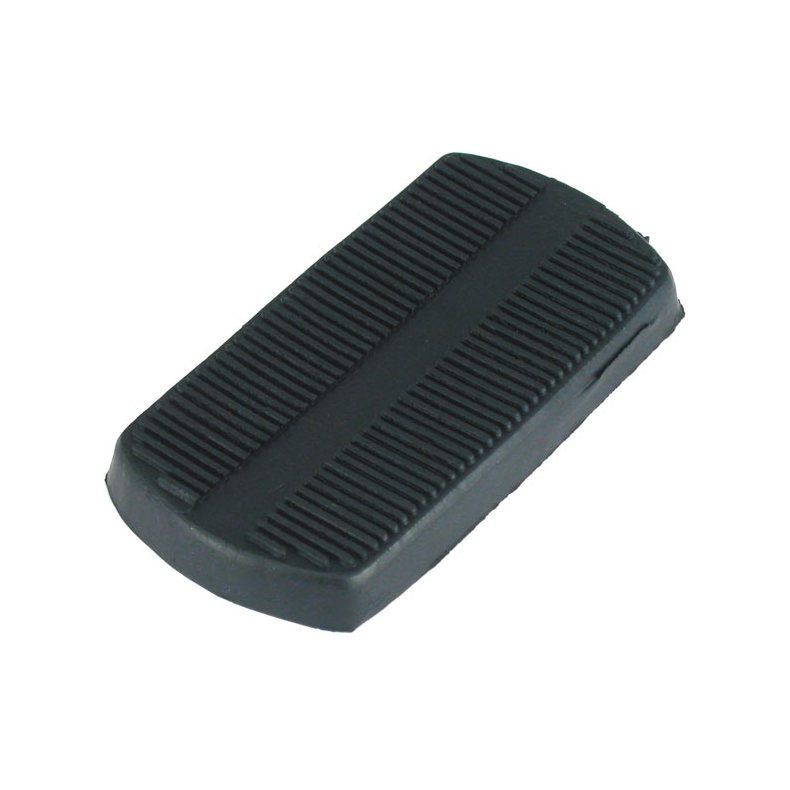 RUBBER PAD, BRAKE PEDAL BLACK  Fits: > 67-84 FL; 80-82 FLT; 86-88 FLST