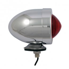 BULLET MARKER LIGHT, RED LENS