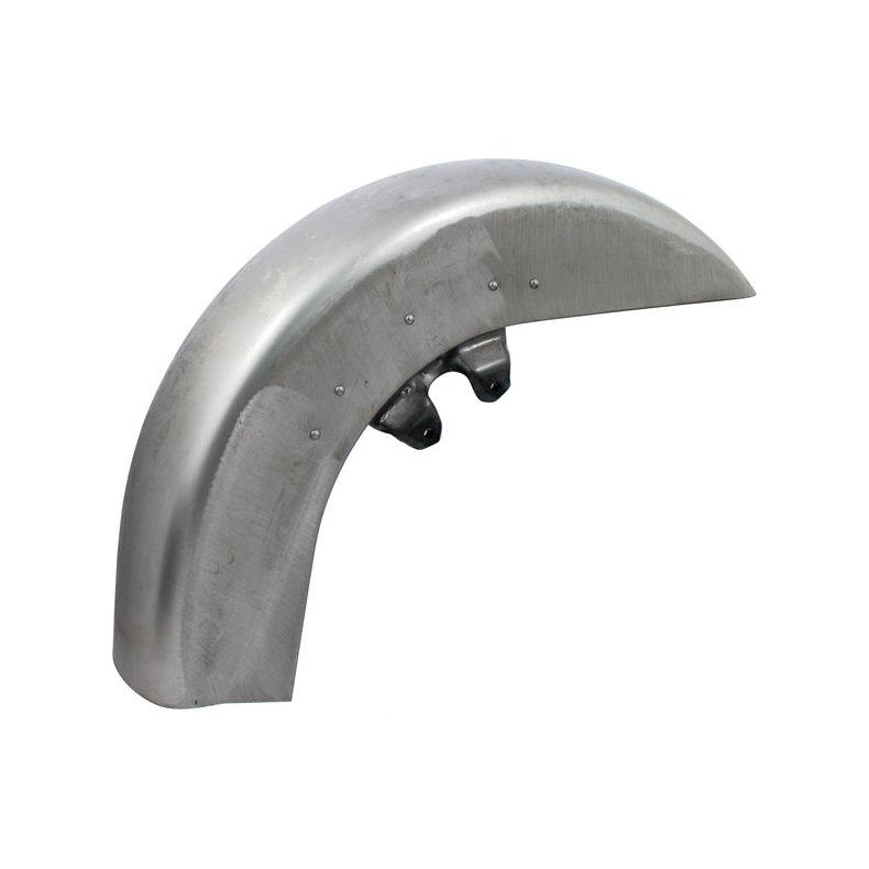 TOURING FRONT FENDER RAW STEEL; NO MOUNTING HOLES  Fits: > 00-13 FLHT