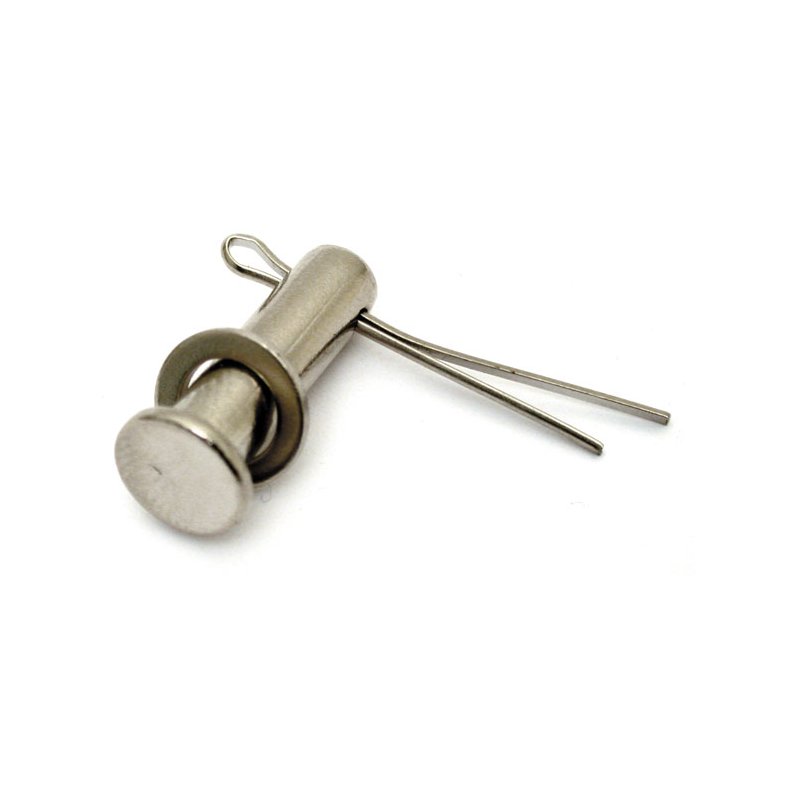 CLEVIS PIN, BRAKE LINKAGE 1/4" DIAMETER  Fits: > 35-52 W, WL; 37-57 BT; (75-76 XL SHIFT)