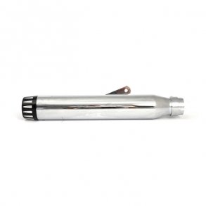 MUFFLER RAGE CHROME / BLACK END-CAP