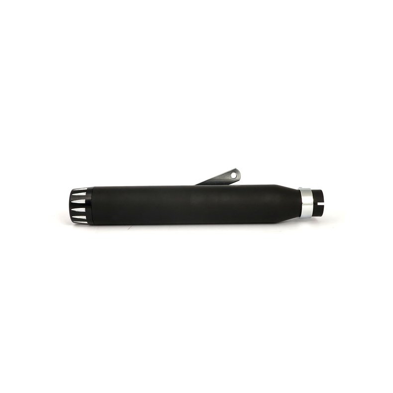 MUFFLER RAGE BLACK / BLACK END-CAP