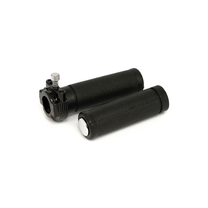 THROTTLE ASSY WITH GRIPS, DUAL CABLE