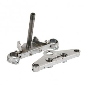 CHROME 41MM TRIPLE TREES, STOCK STYLE