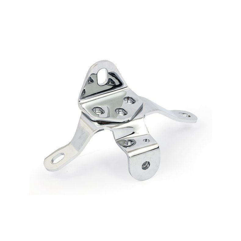 STEEL TOP ENGINE MOUNT CHROME  Fits: > 06-17 SOFTAIL (EXCL. CARB MODELS; FXS/B; 2014 FLSTN, FLSTF).