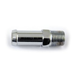 OIL LINE FITTING, STRAIGHT. 1/4 NPT 1/4 NPT THREAD Vlg str. p slangemont.