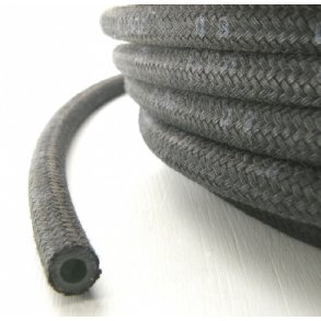 SLANGE OVERTRUKKET MED STOF mm.