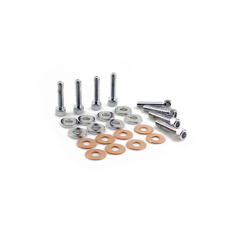 GW, ROCKER BOX TOP BOLT KIT. ALLEN, CHROME 