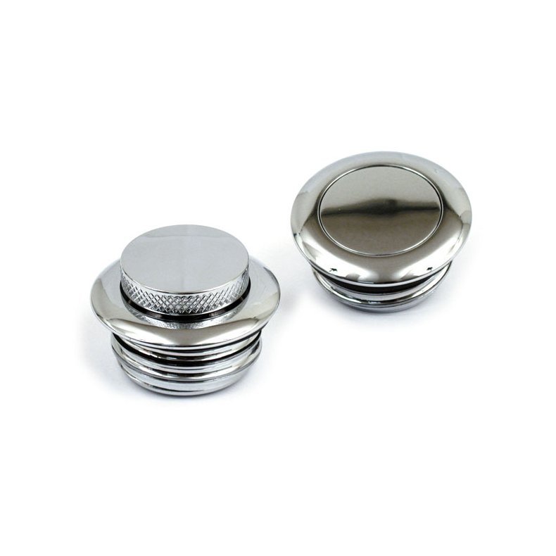 GASCAP -POP-UP- Hjre og venstre, 60MM DIAMETER Fits: > 83-95 H-D