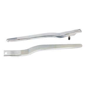58-84 FL fender struts. Smooth. Chrome