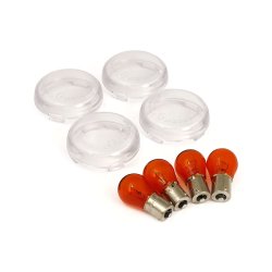 Bullet Turn Signal Lens Kit smoked  oem nr. 69304-02