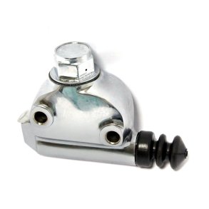 Wagner-lockheed rear master cylinder. Chrome Polished chrome.58-72 FL; 71-72 FX