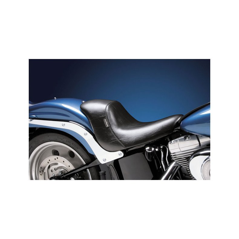LePera, Bare Bones up-front solo seat. Smooth 11" wide. 06-17 Softail with 200mm tire